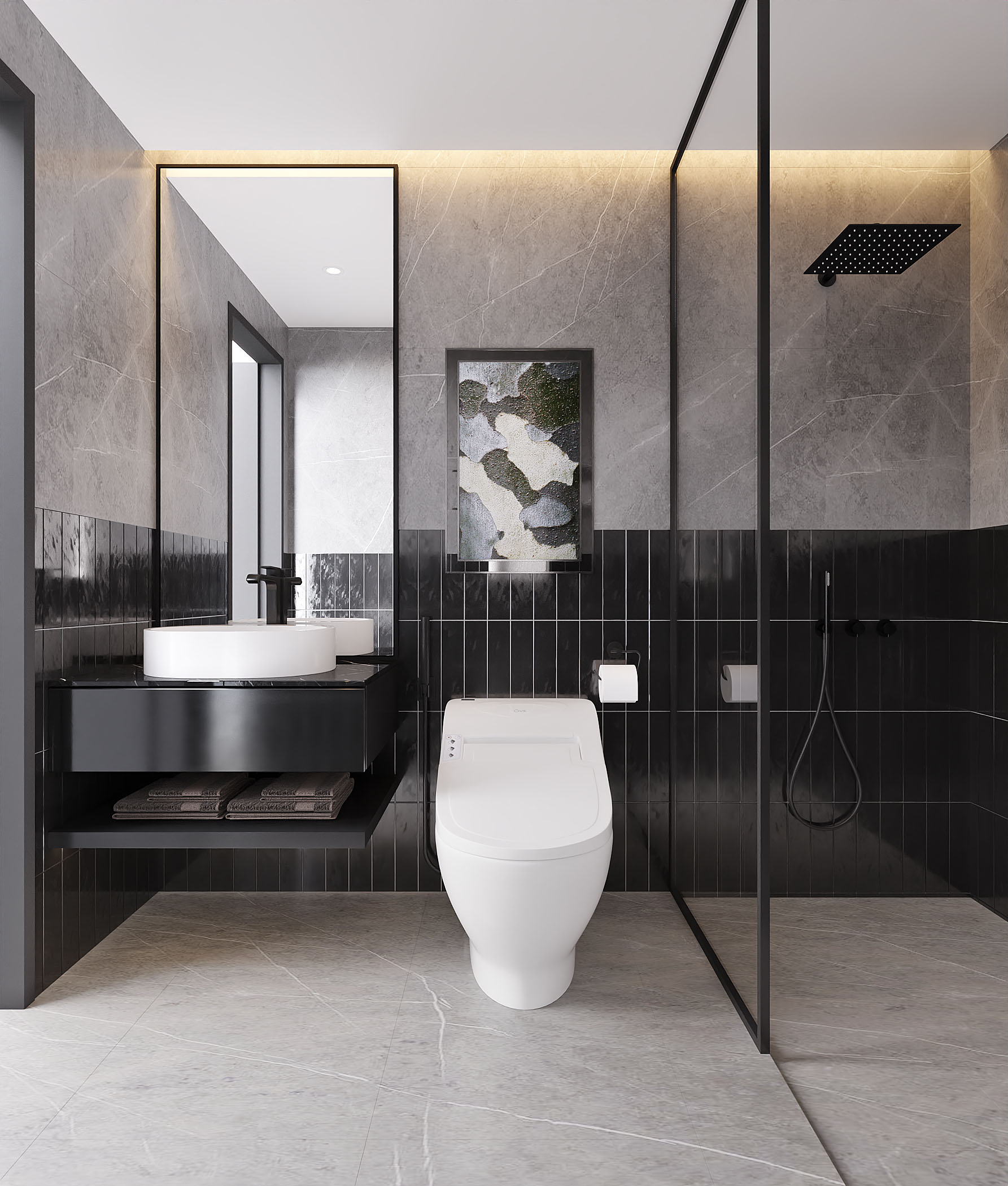 tht architects - Nhà chị Ngân Châu Đốc - WC master 01